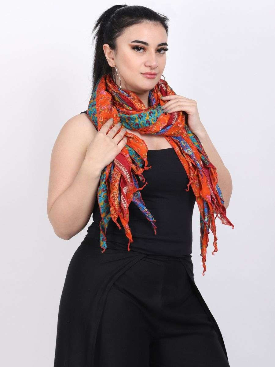 Boho Sari Scarf