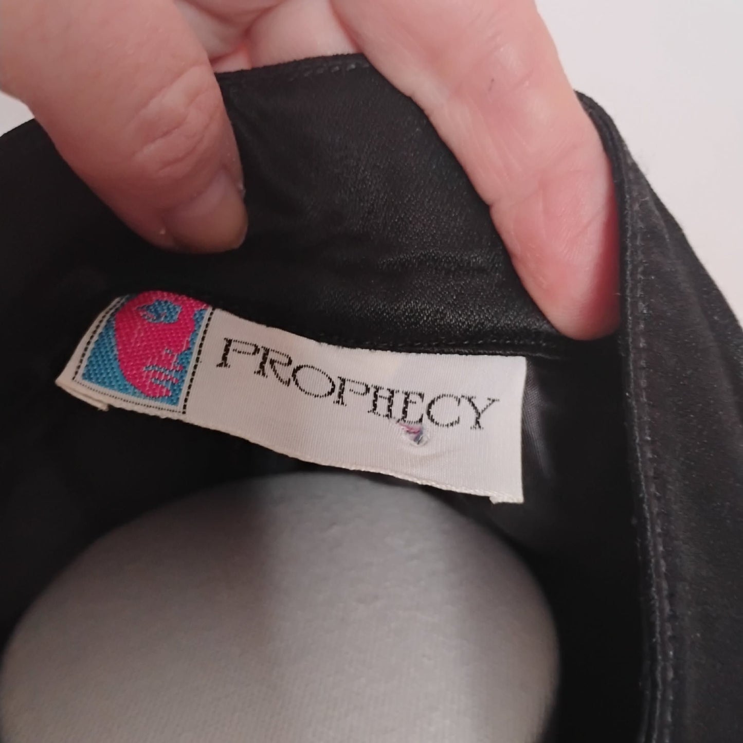 Y2K mandarin collar silk blend quilted jacket by PROPHECY, women's size M, item J1